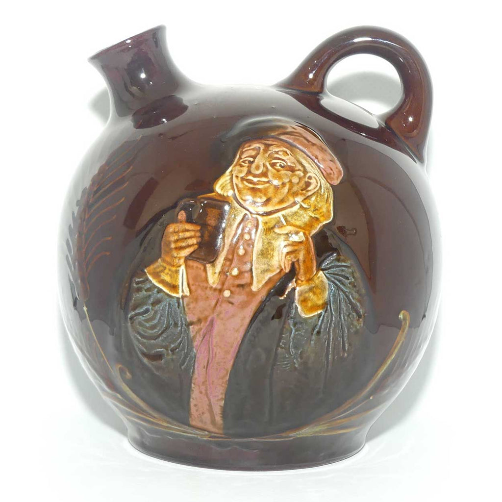 Royal Doulton Kingsware John Barleycorn flask | Ball shape