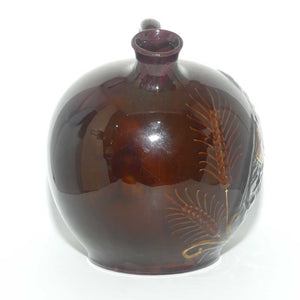 Royal Doulton Kingsware John Barleycorn flask | Ball shape