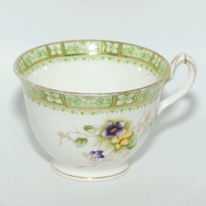 English Floral Bone China trio for John W. Randall Queen Street Brisbane