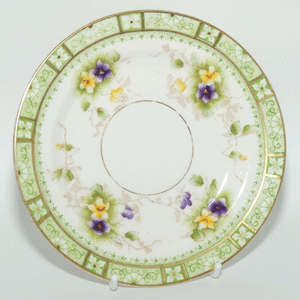 English Floral Bone China trio for John W. Randall Queen Street Brisbane