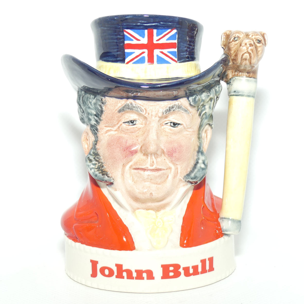 D- Royal Doulton small character jug John Bull