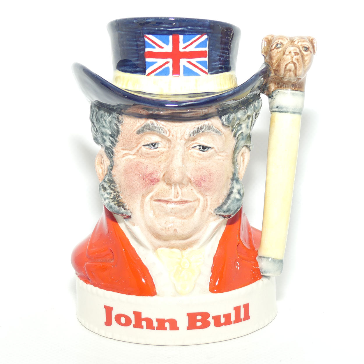 D- Royal Doulton small character jug John Bull