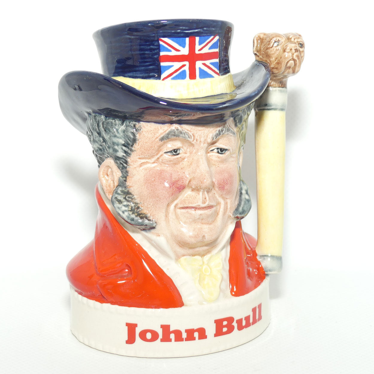 D- Royal Doulton small character jug John Bull