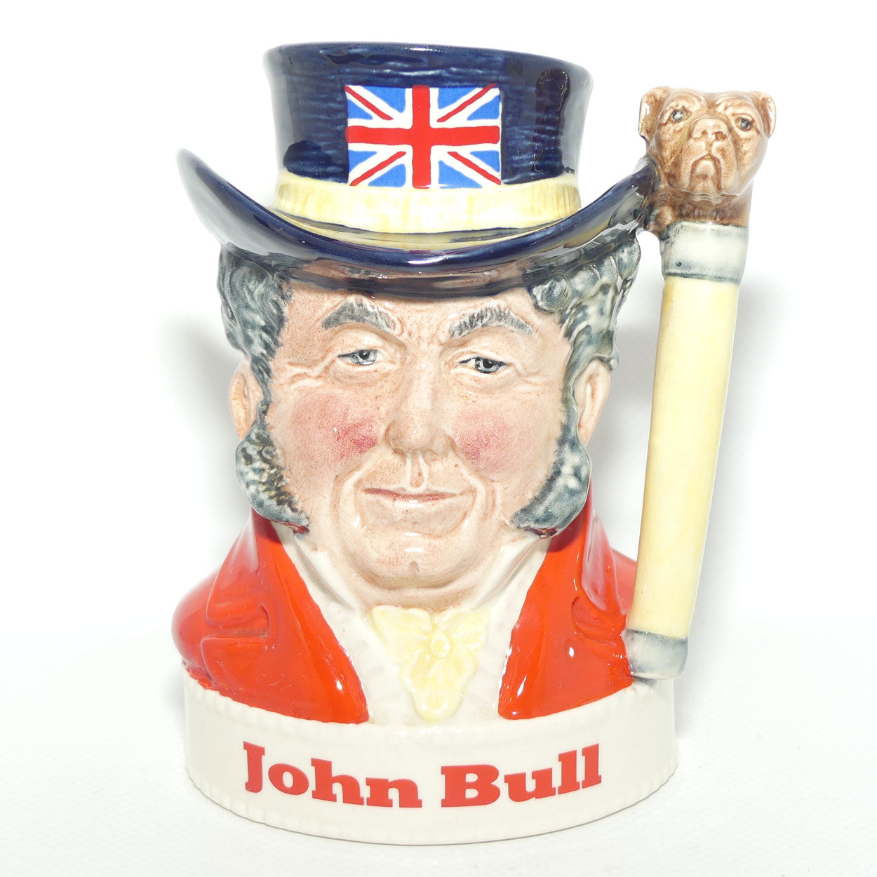 D- Royal Doulton small character jug John Bull