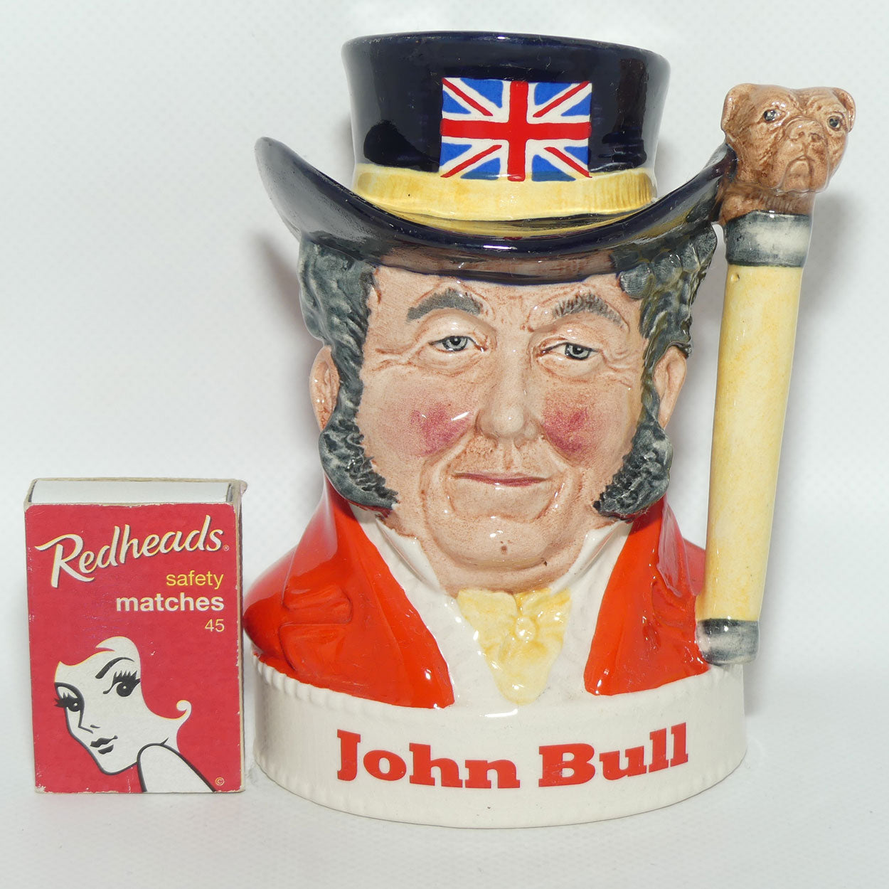 D- Royal Doulton small character jug John Bull | #2