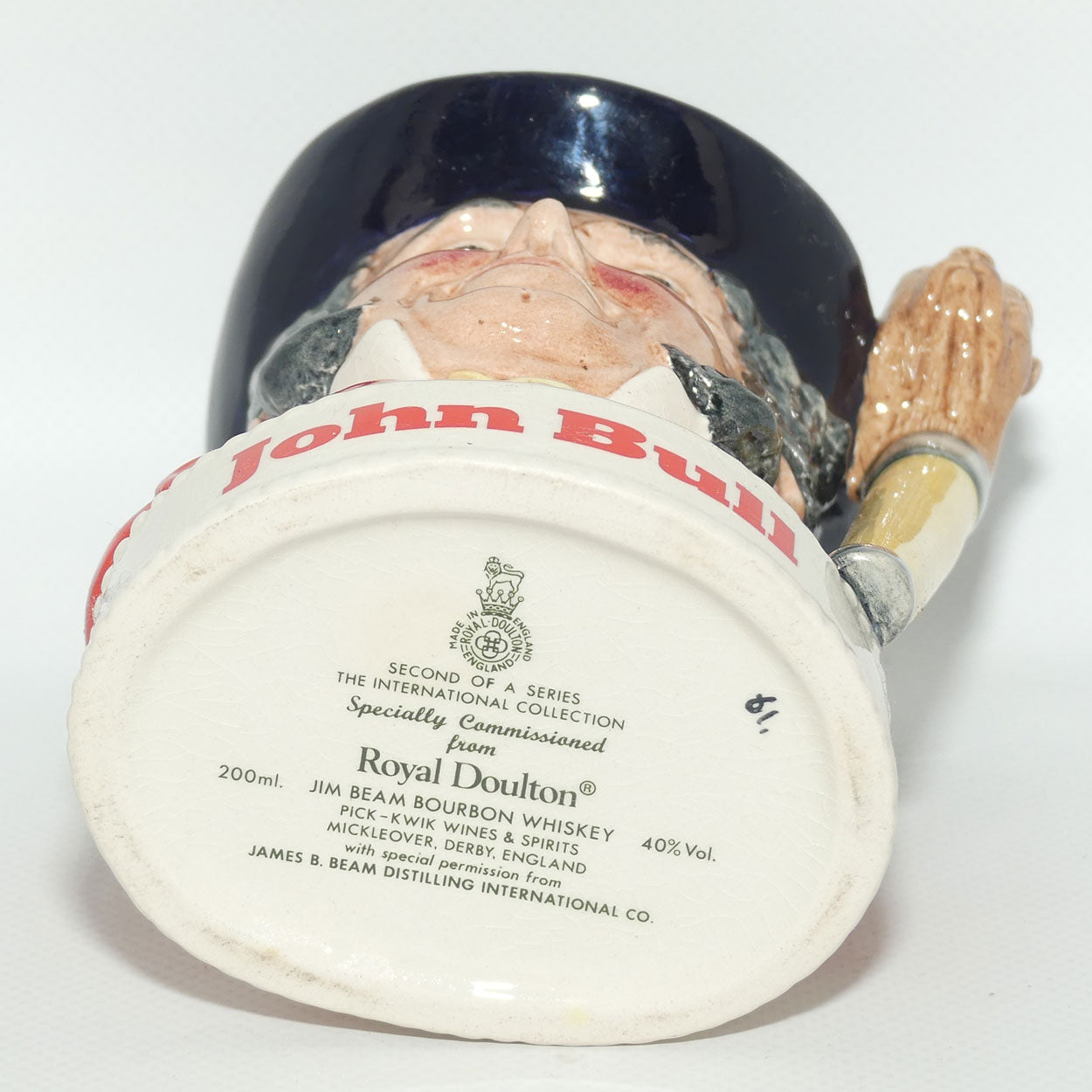 D- Royal Doulton small character jug John Bull | #2