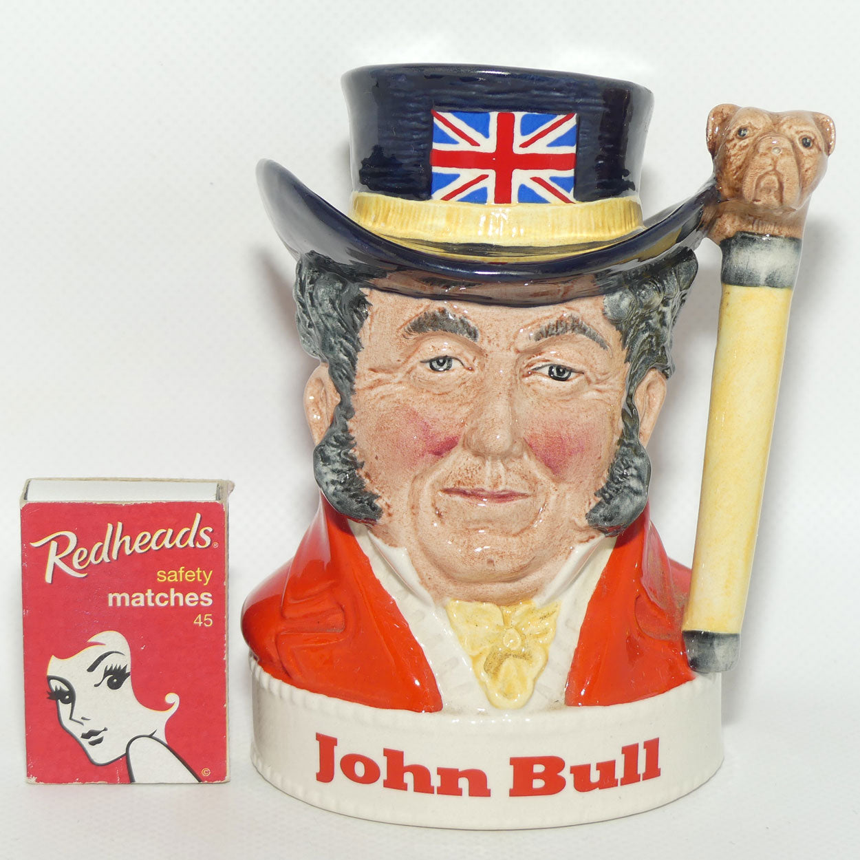 D- Royal Doulton small character jug John Bull | #3