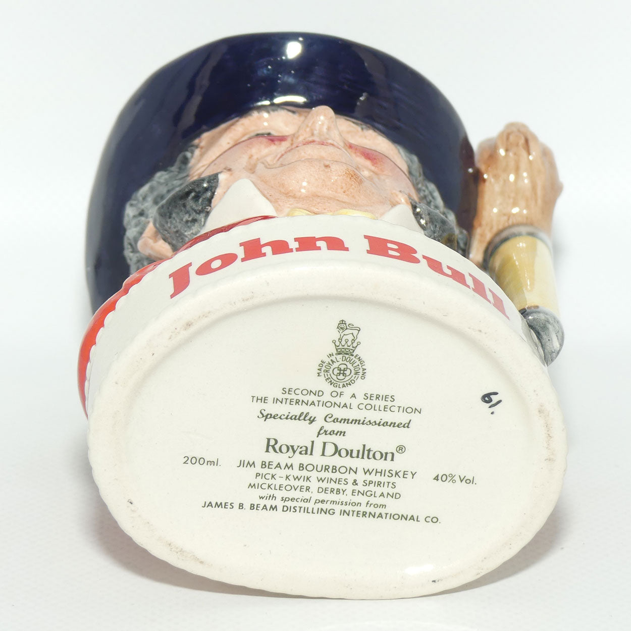 D- Royal Doulton small character jug John Bull | #3
