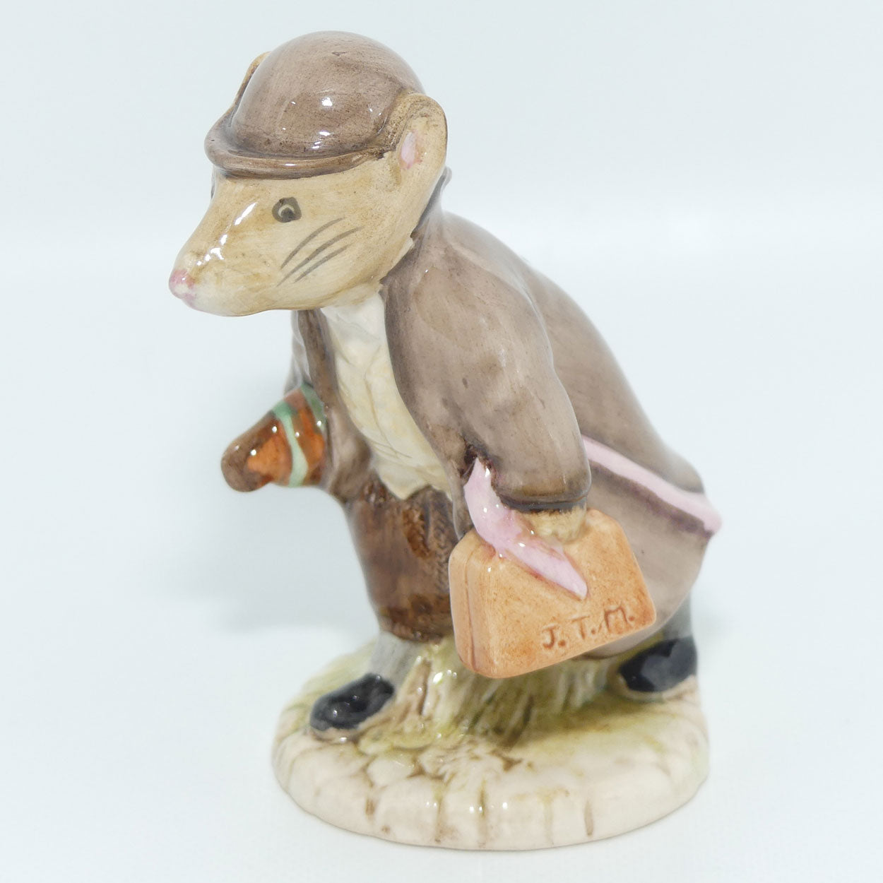 Royal Albert Beatrix Potter Johnny Town Mouse with Bag | BP6a