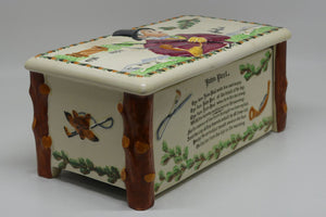 Crown Devon Fieldings John Peel Fox Hunting musical cigarette box