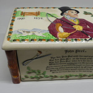 Crown Devon Fieldings John Peel Fox Hunting musical cigarette box