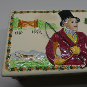 Crown Devon Fieldings John Peel Fox Hunting musical cigarette box