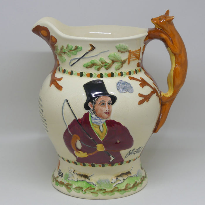 Crown Devon Fieldings John Peel Fox Hunting musical jug #2