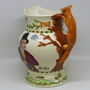 Crown Devon Fieldings John Peel Fox Hunting musical jug