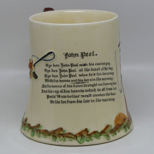 Crown Devon Fieldings John Peel Fox Hunting musical tankard | small