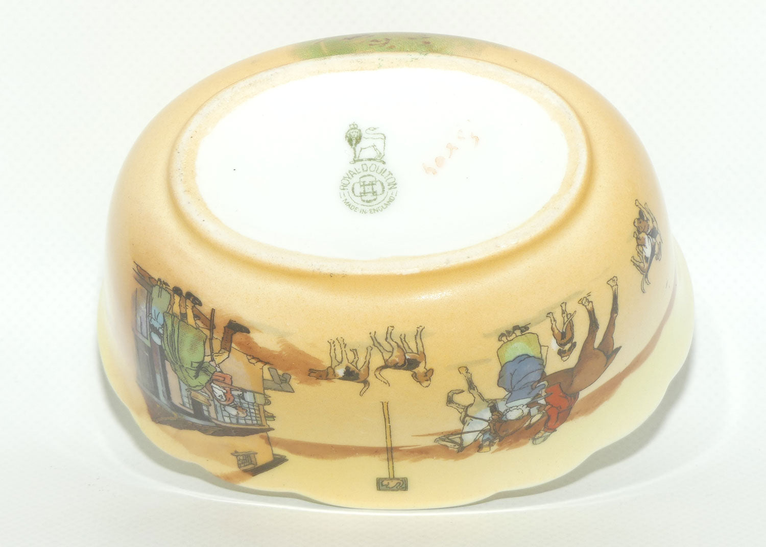 Royal Doulton Hunting | John Peel oval sugar bowl E3804