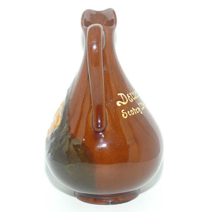 Royal Doulton Kingsware The Jovial Monk pear shape flask | Dewars