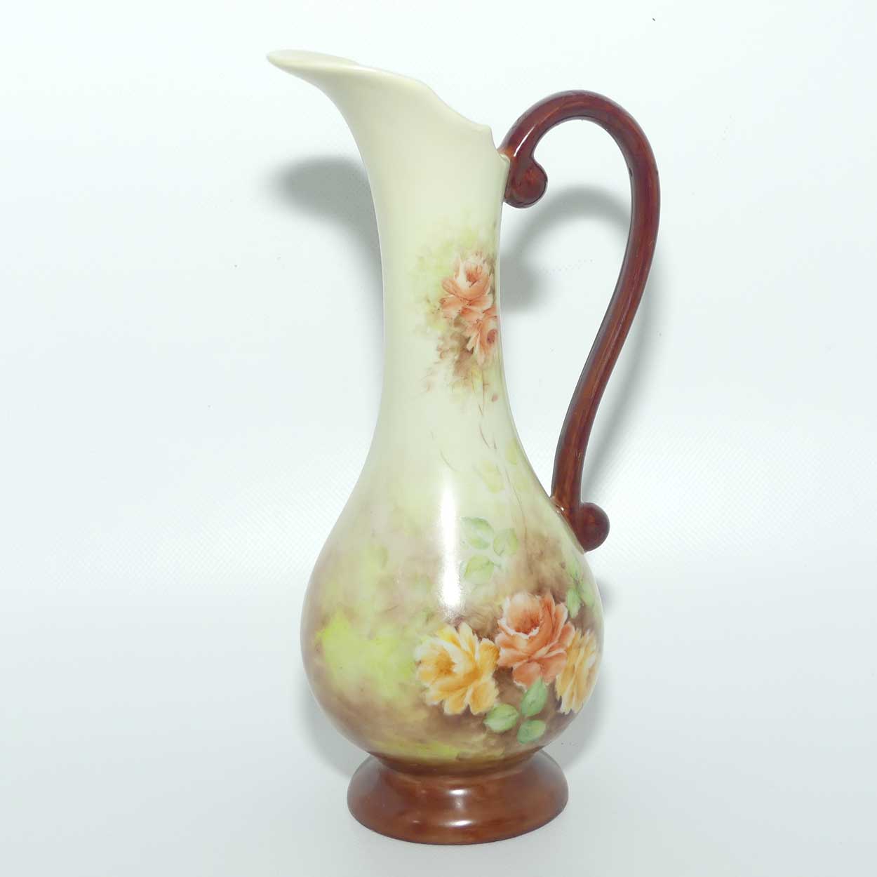 Australian China Painted jug | depicting Flowers by Judy Dyer
