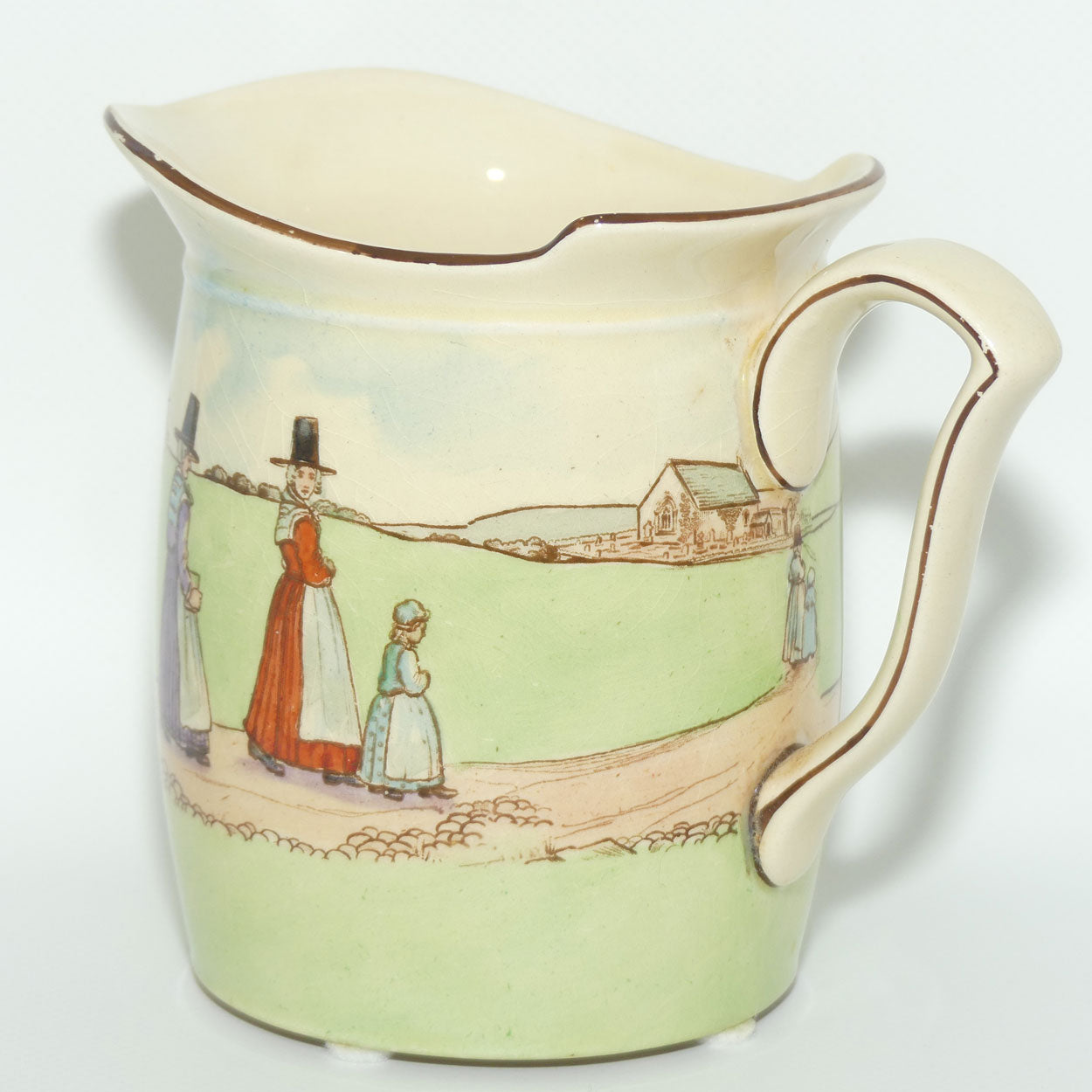 Royal Doulton Welsh Westcott shape milk jug D5914 | #1