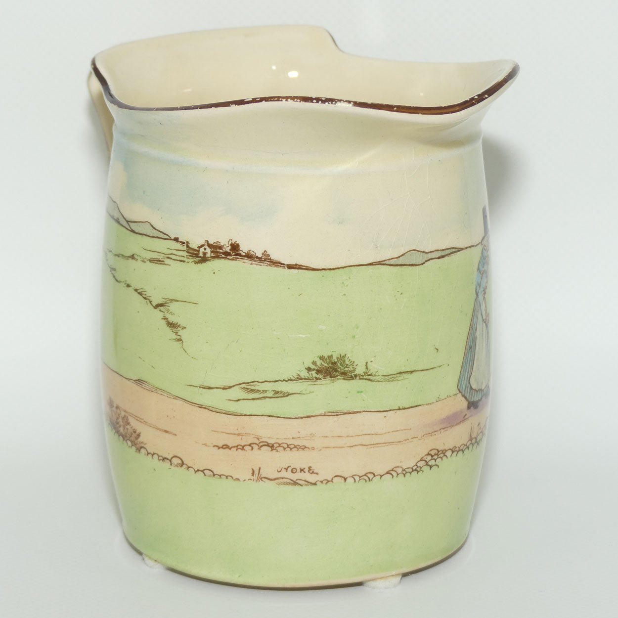 Royal Doulton Welsh Westcott shape milk jug D5914 | #1