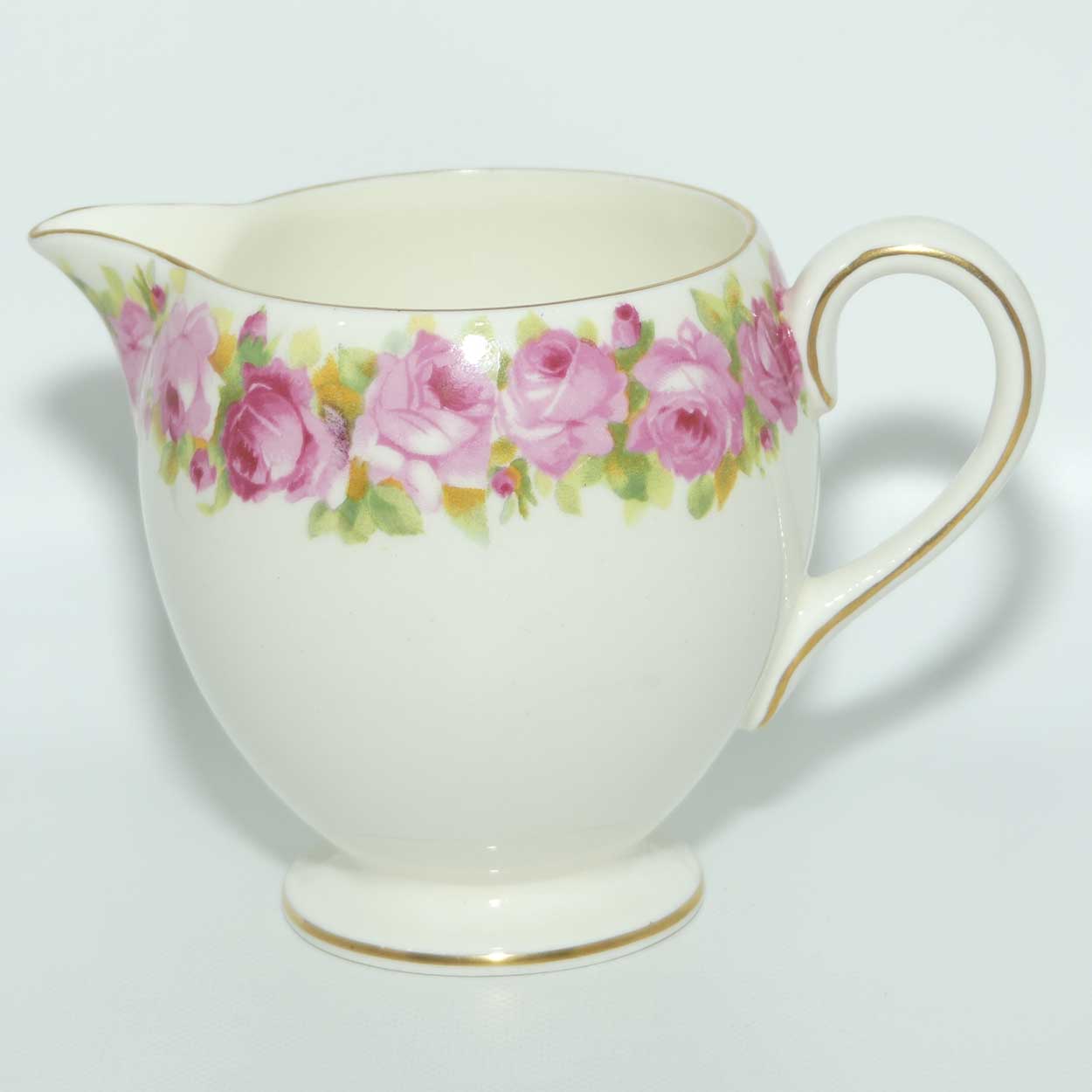 Royal Doulton Raby Rose pattern milk jug