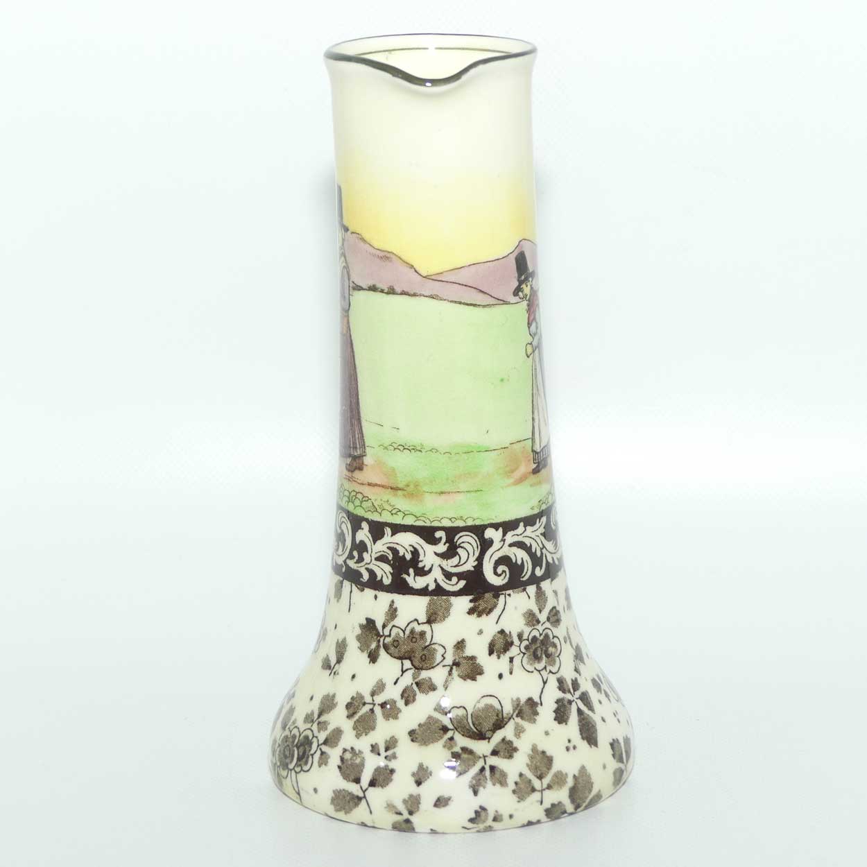 Royal Doulton Welsh jug with flower patterning | Shape 1691A | Bone China body