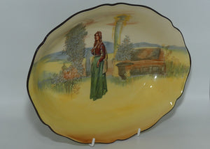 Royal Doulton Shakespearean Juliet oval bowl D3596