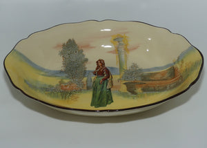 Royal Doulton Shakespearean Juliet oval bowl D3596