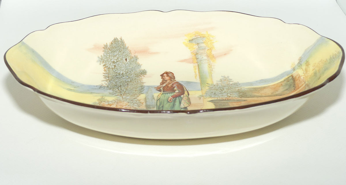 Royal Doulton Shakespearean Juliet oval bowl D3596