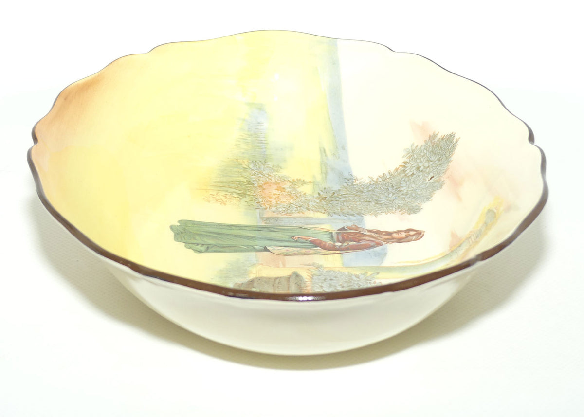 Royal Doulton Shakespearean Juliet oval bowl D3596