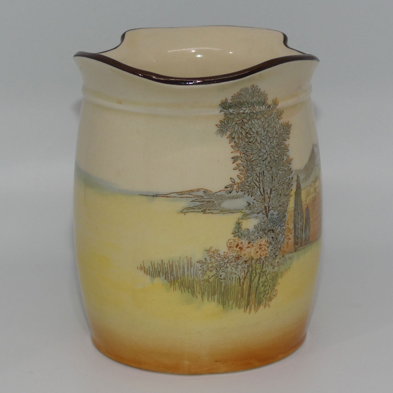 Royal Doulton Shakespearean Juliet Westcott shape jug D3596