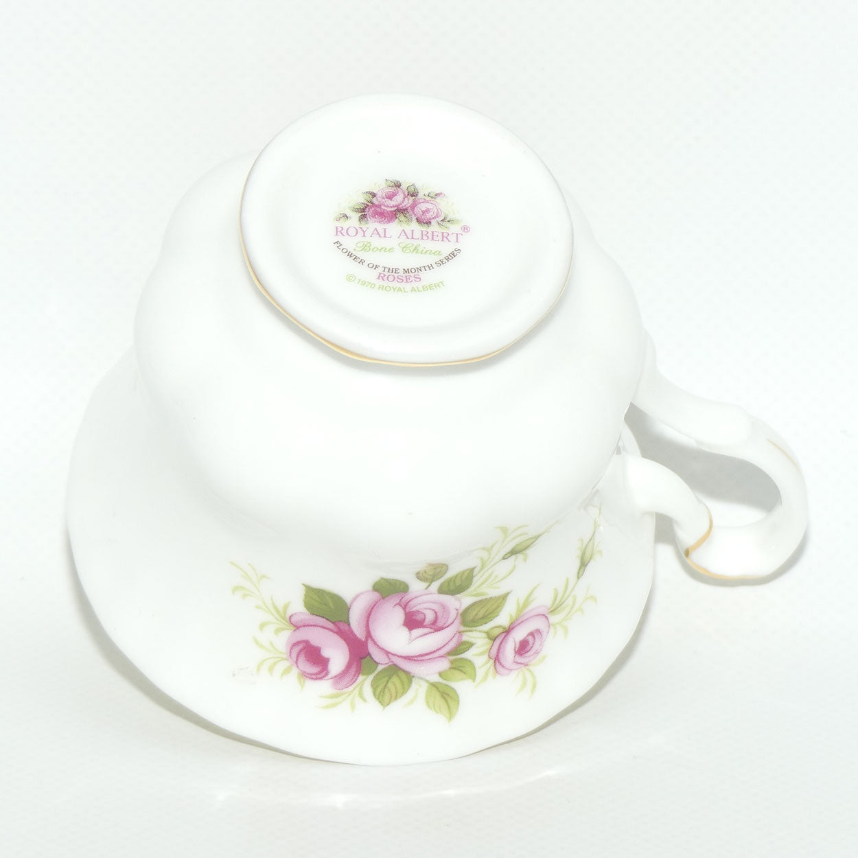 Royal Albert Bone China England | Flower of the Month series | June Roses trio