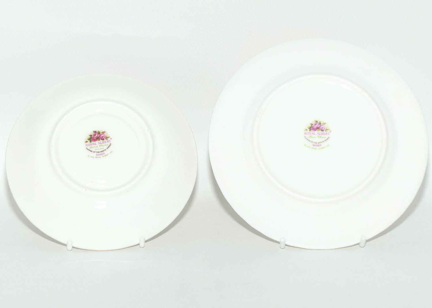 Royal Albert Bone China England | Flower of the Month series | June Roses trio