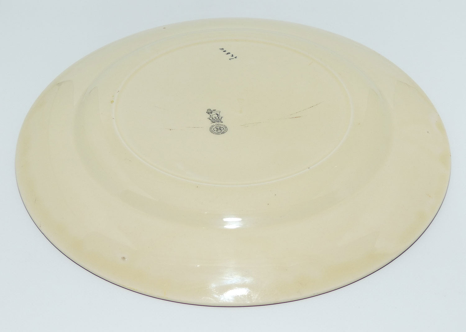 Royal Doulton Old English Scenes | Justices Last Meeting plate D4832