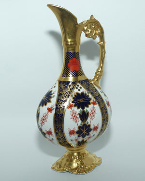 Royal Crown Derby Imari 1128 Kedleston Ewer