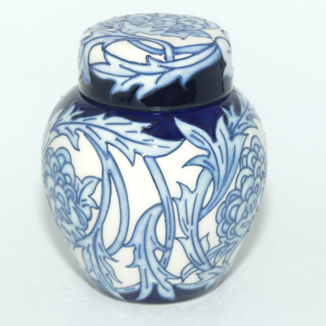 Moorcroft Kelmscott Artichoke Ginger Jar 769/4
