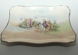 Royal Doulton Historic England rectangular tray D5940 | Kenilworth Castle