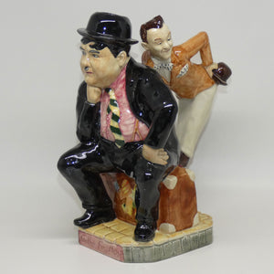 Kevin Francis Ceramics Kings of Comedy | Laurel and Hardy toby | Another Fine Mess