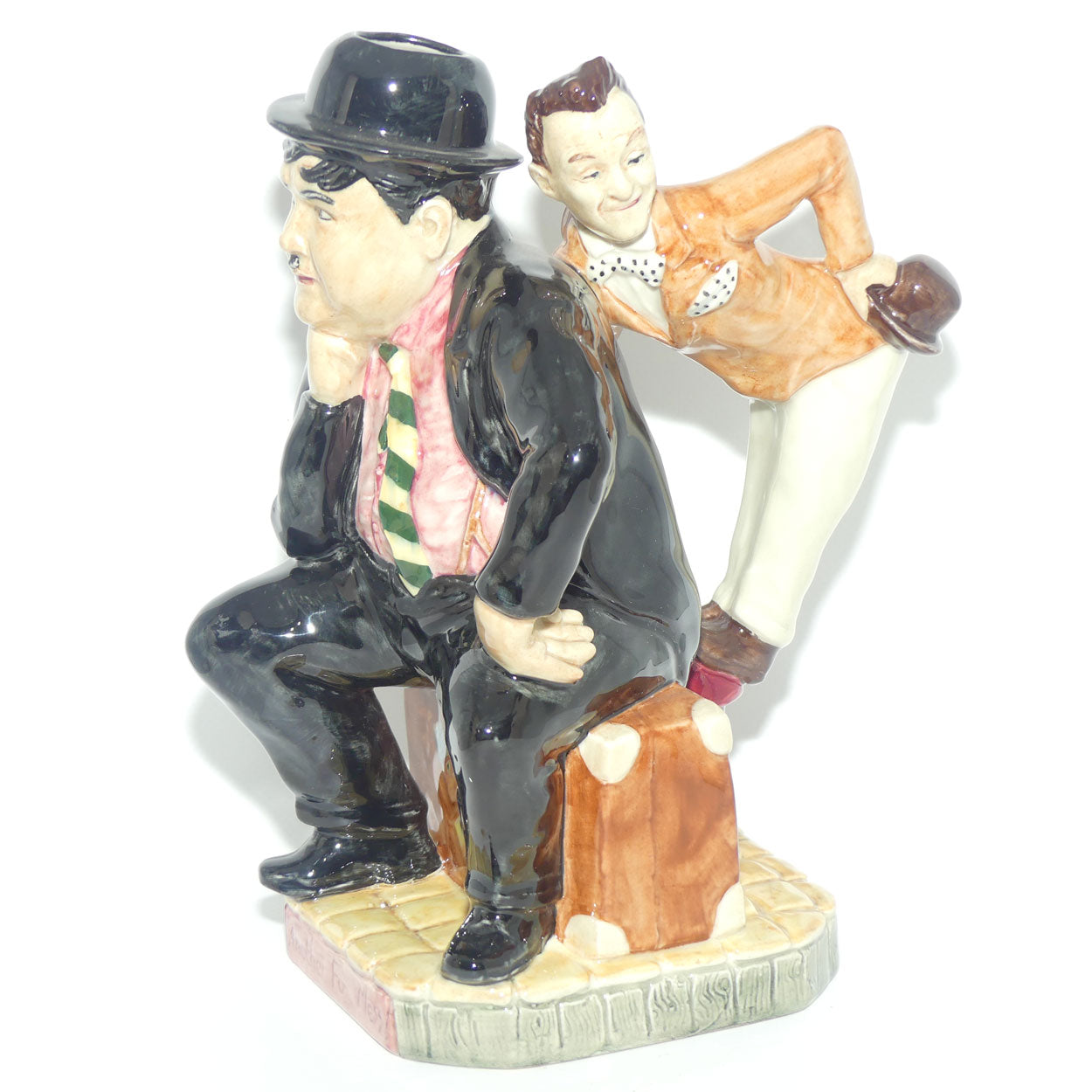 Kevin Francis Ceramics Kings of Comedy | Laurel and Hardy toby | Another Fine Mess