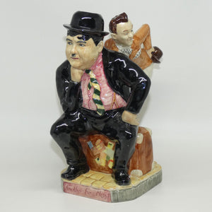 Kevin Francis Ceramics Kings of Comedy | Laurel and Hardy toby | Another Fine Mess