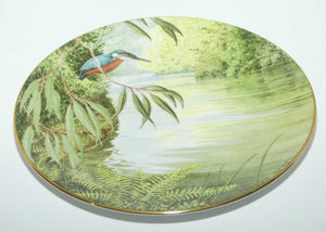 Royal Doulton picture plate by Elizabeth Gray | Waterside series | The Kingfisher