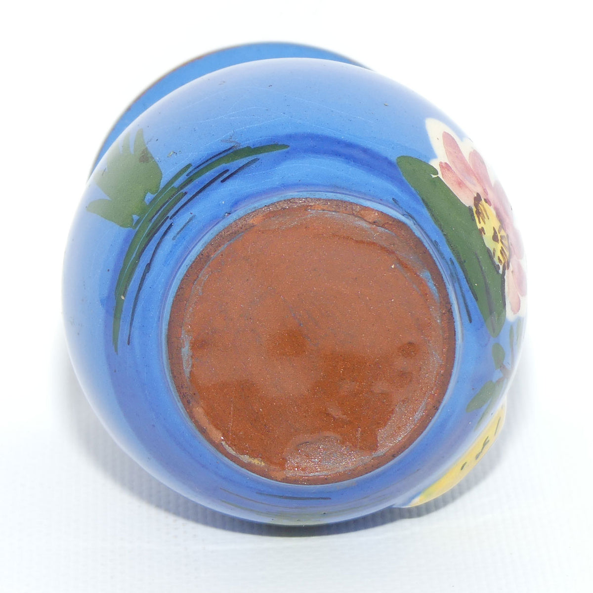 Torquay Ware | Motto Ware | small Kingfisher motif vase