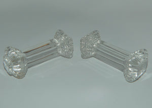 Pair of Victorian era Glass Knife rests