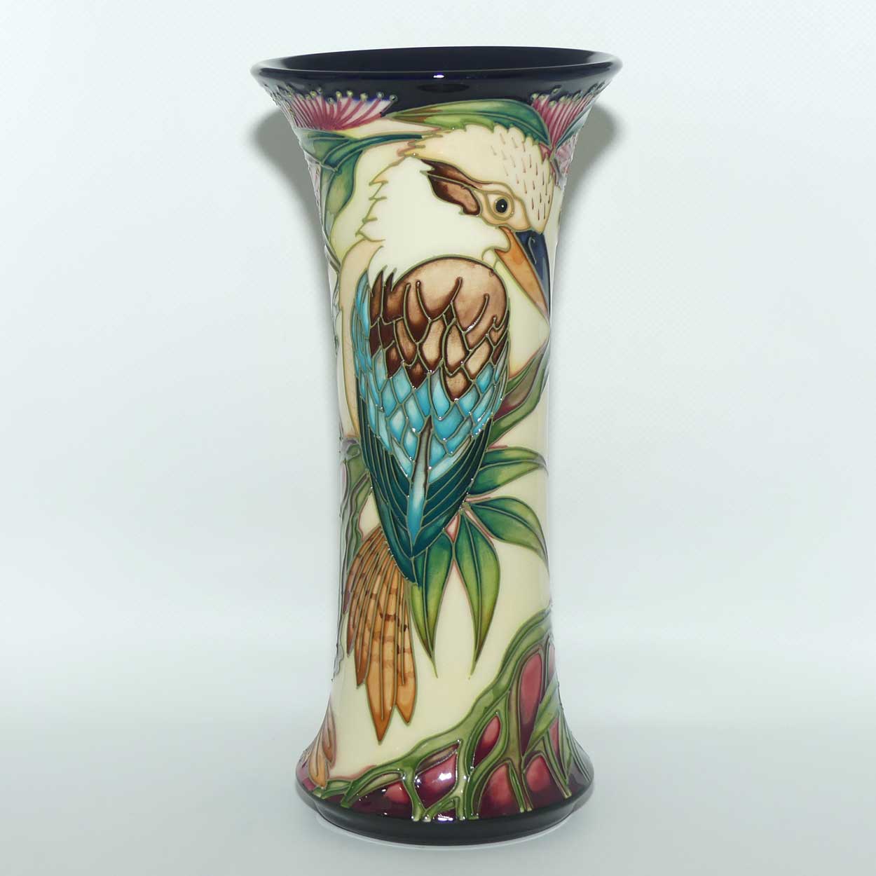Moorcroft Kookaburra 159/10 vase | LE139/200 | boxed