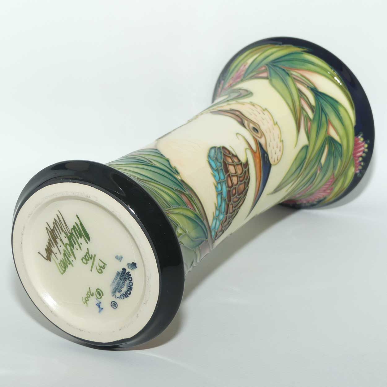 Moorcroft Kookaburra 159/10 vase | LE139/200 | boxed
