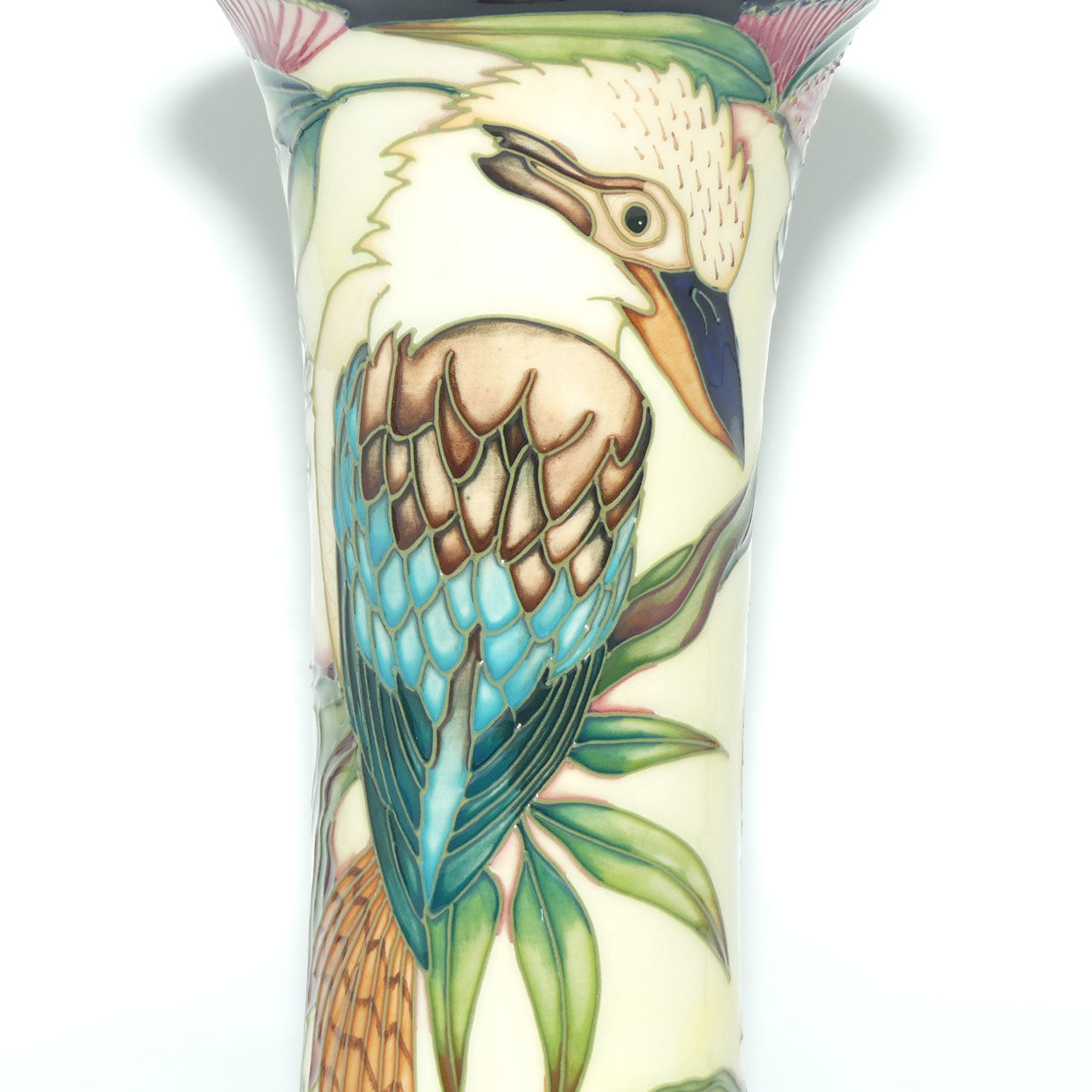 Moorcroft Kookaburra 159/10 vase | LE158/200 | Boxed