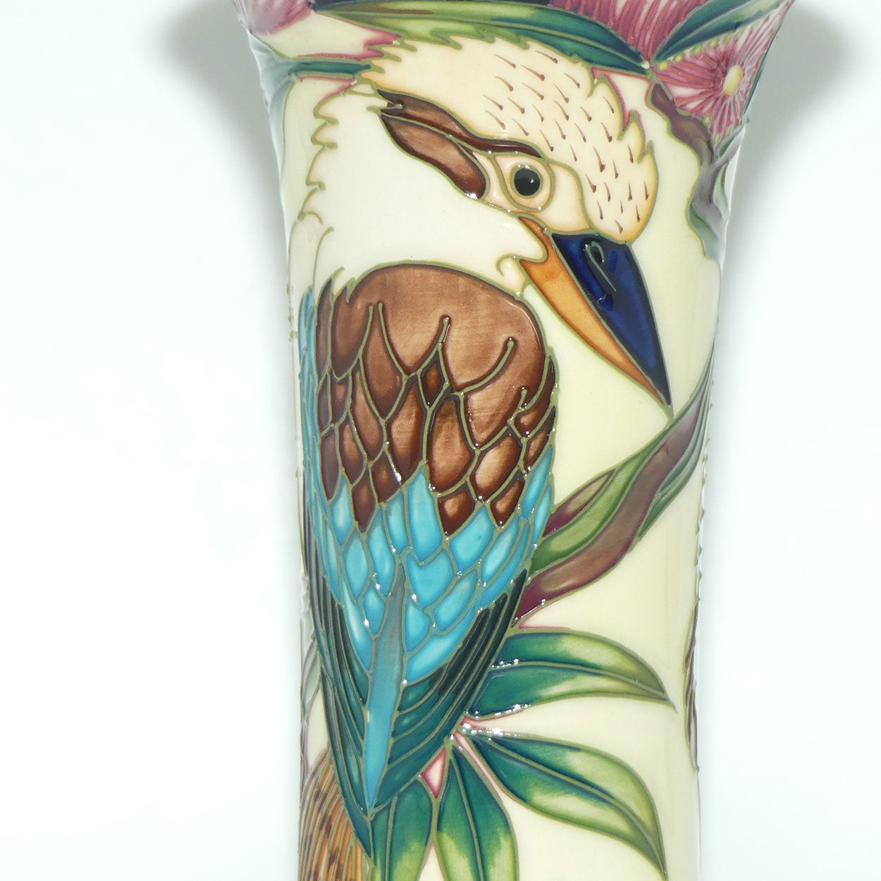 Moorcroft Kookaburra 159/10 vase | LE186/200 | no box