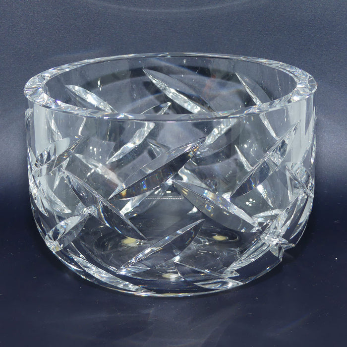 Kosta Crystal Miles pattern low vase Goran Warff | 58404