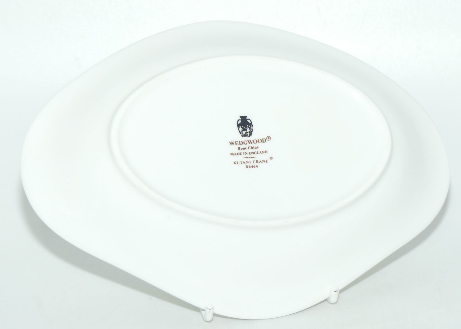 Wedgwood Bone China Kutani Crane gravy boat and underplate