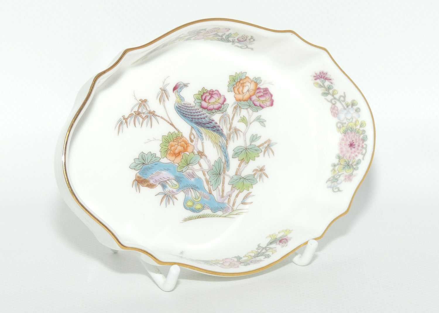Wedgwood Bone China Kutani Crane oval dish